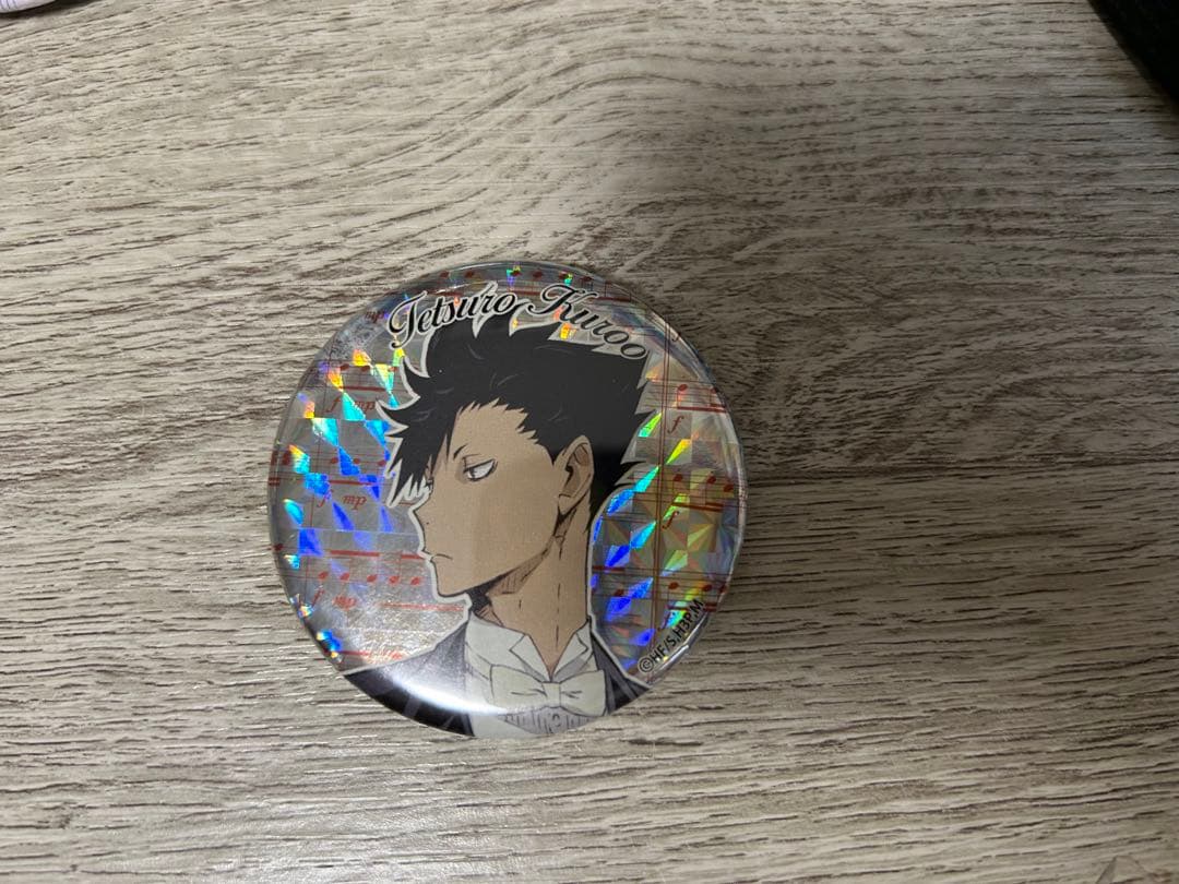 ハイキュー コンサート 2018 缶バッジ 黒尾鉄朗