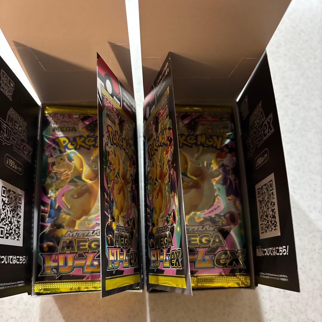 ポケモンカード　MEGAドリームex 2BOX