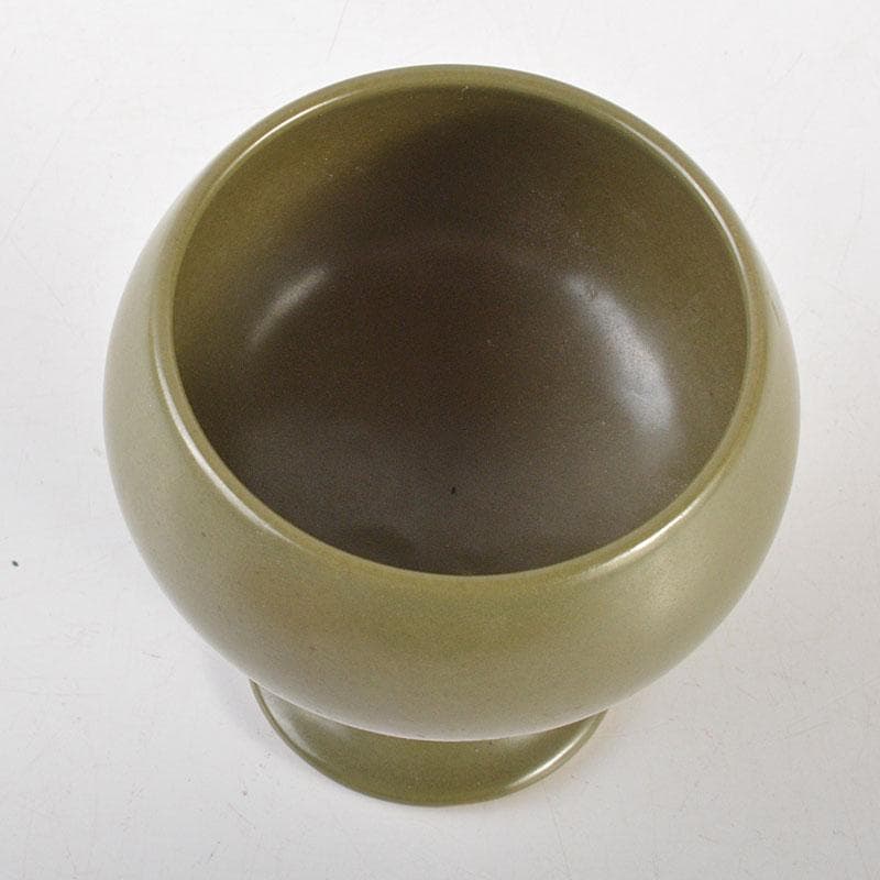 中国 大明嘉靖年製 茶葉末釉 高足杯 合わせ箱 C 6800