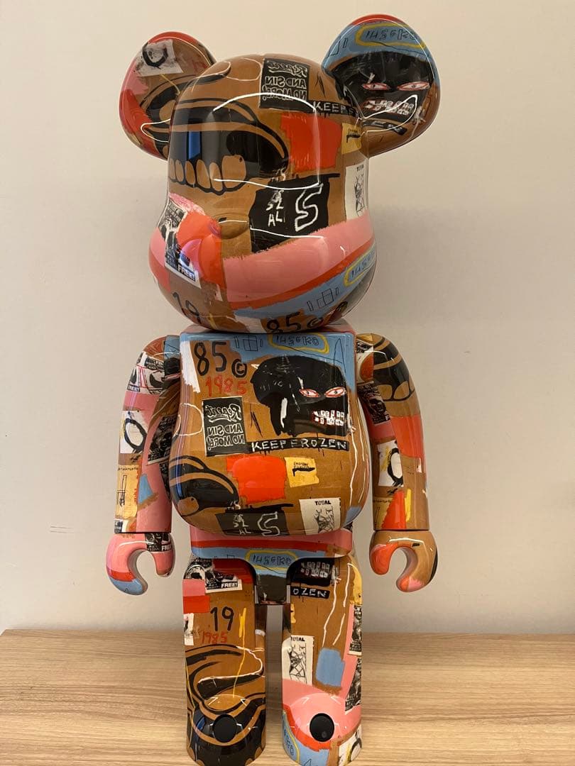 BE@RBRICK Andy Warhol × JEAN-MICHEL1000%