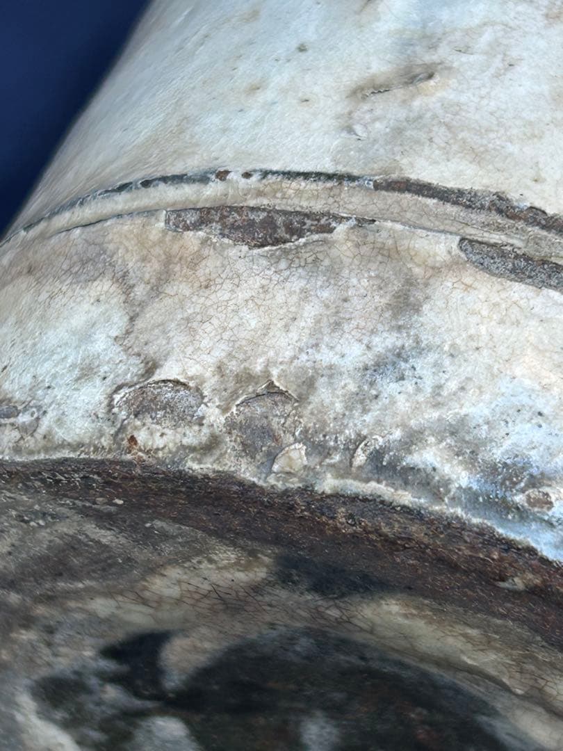 ◎ 粉引花器 時代物 茶器 床飾 骨董