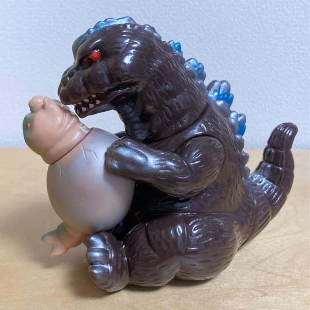 トイグラフ マルサン お座りゴジラ 幼虫モスラ トイグラフ おすわり