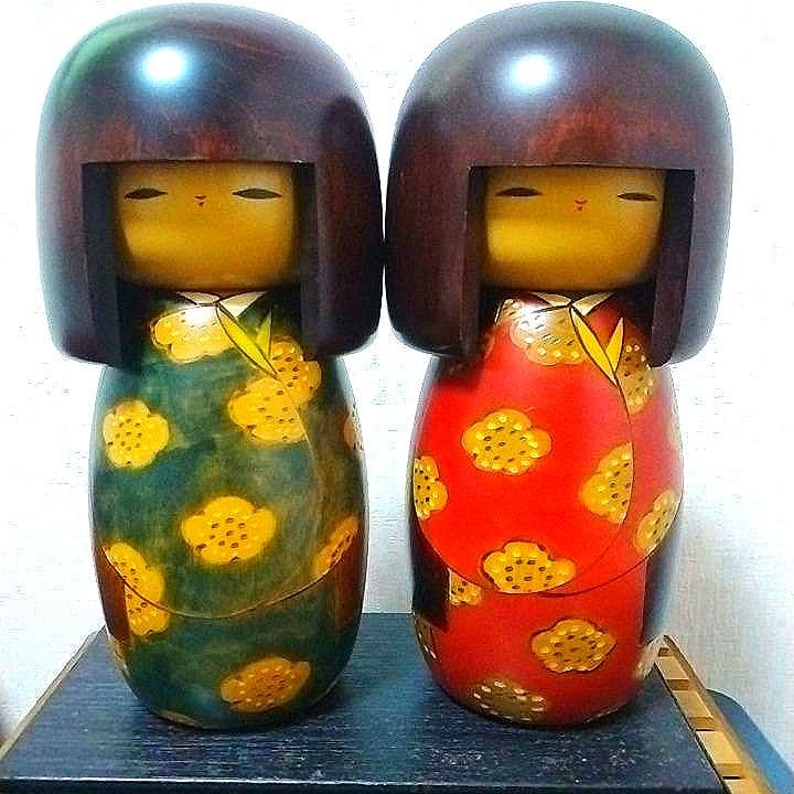 卯三郎 内閣総理大臣賞受賞作家 伝統的な創作こけし13体まとめ売り