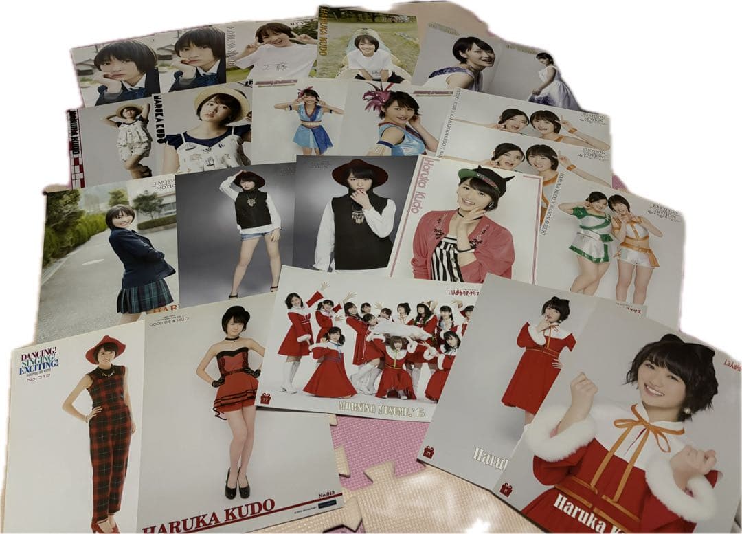工藤遥モーニング娘。グッズ229枚生写真ピンナップポスターまとめ売り