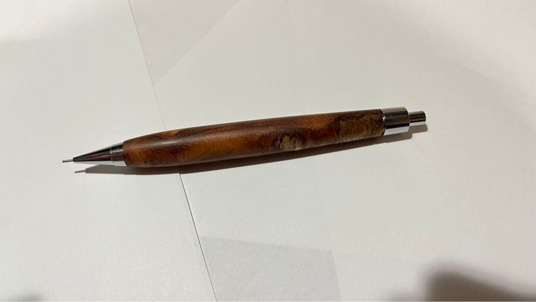 クラフトエー crafta MP201 本花梨瘤紅白 シャープペンシル 0.5