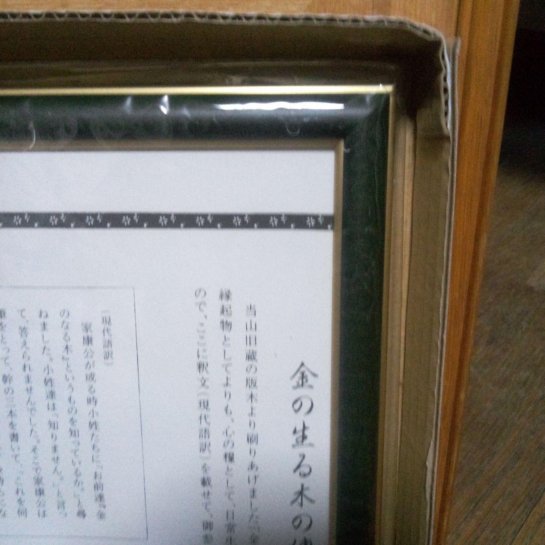 徳川家康公のお金の成る木