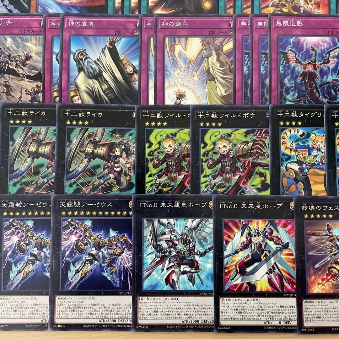 本格構築 十二獣デッキ ドランシア サラブレード 天霆號アーゼウス ライカ