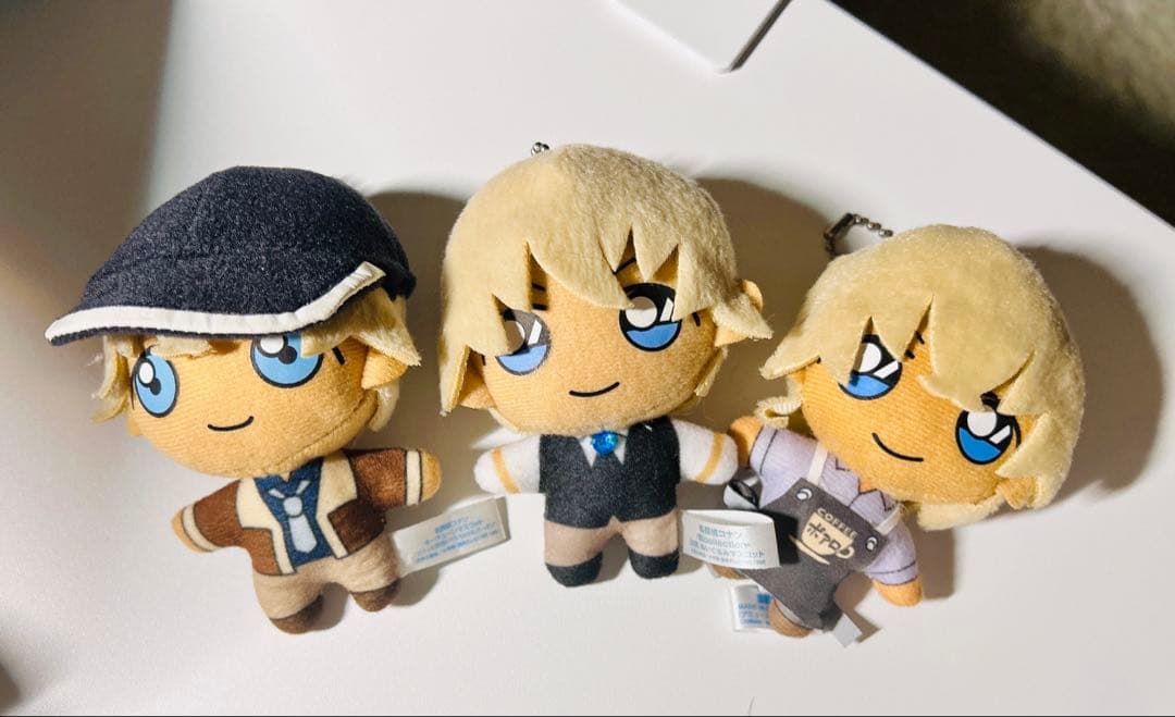 名探偵コナン 警察学校組 キーチェーンマスコット ぬいぐるみ ねそべり