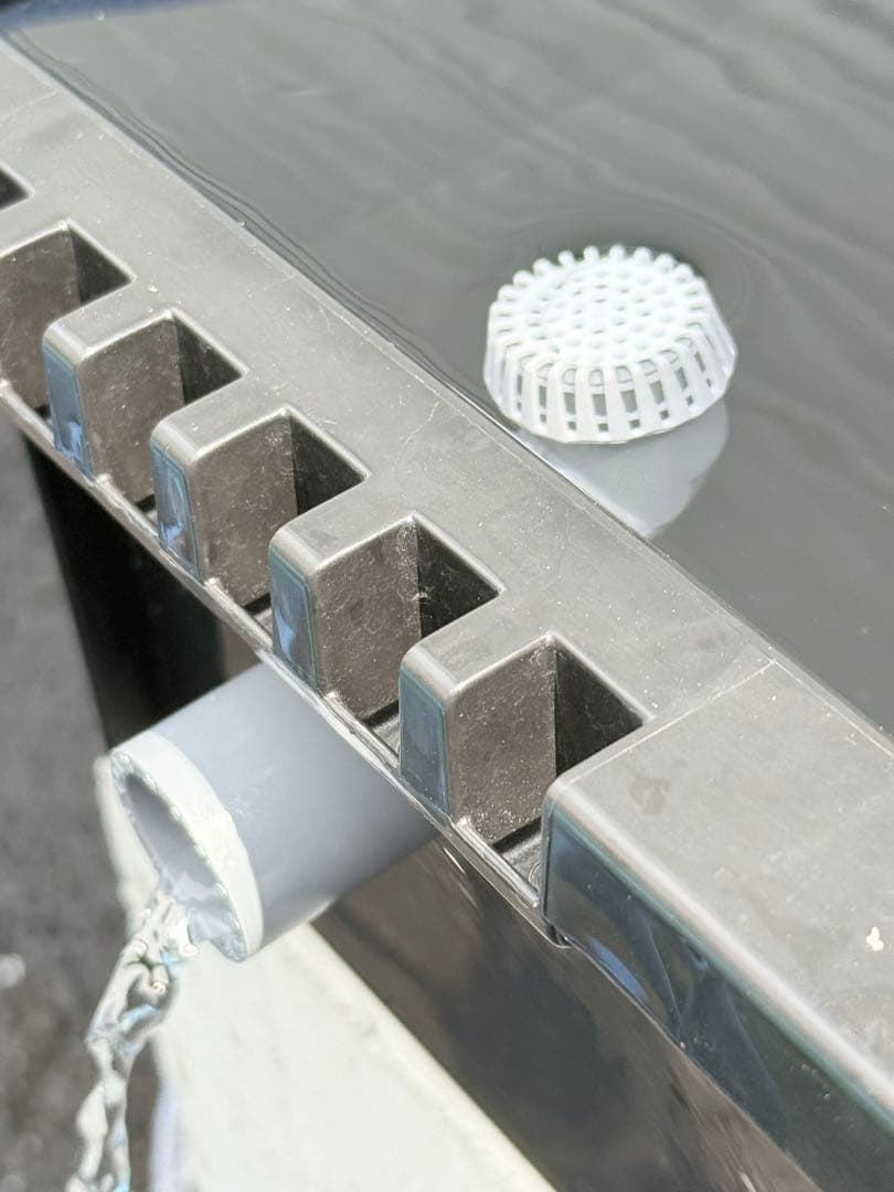 ☆お買い得☆NVBOX13 オーバーフロー容器 4個セットめだか飼育 容器トロ舟