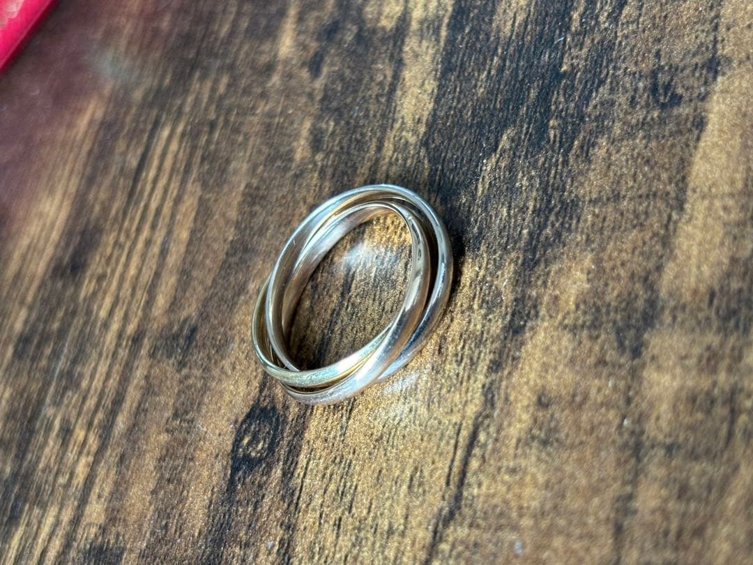 【限定価格/22時まで）Cartier トリニティリング スモール #59