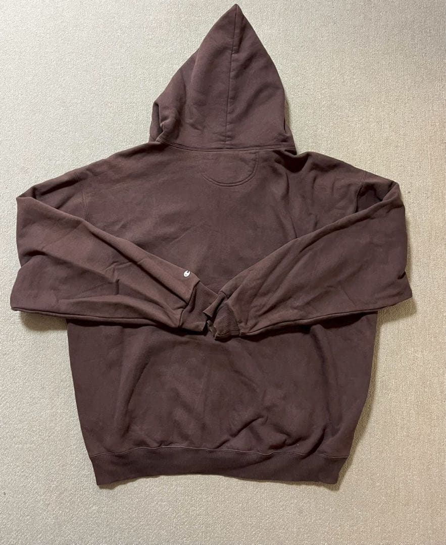 00's Champion ブラウン ジップアップパーカー