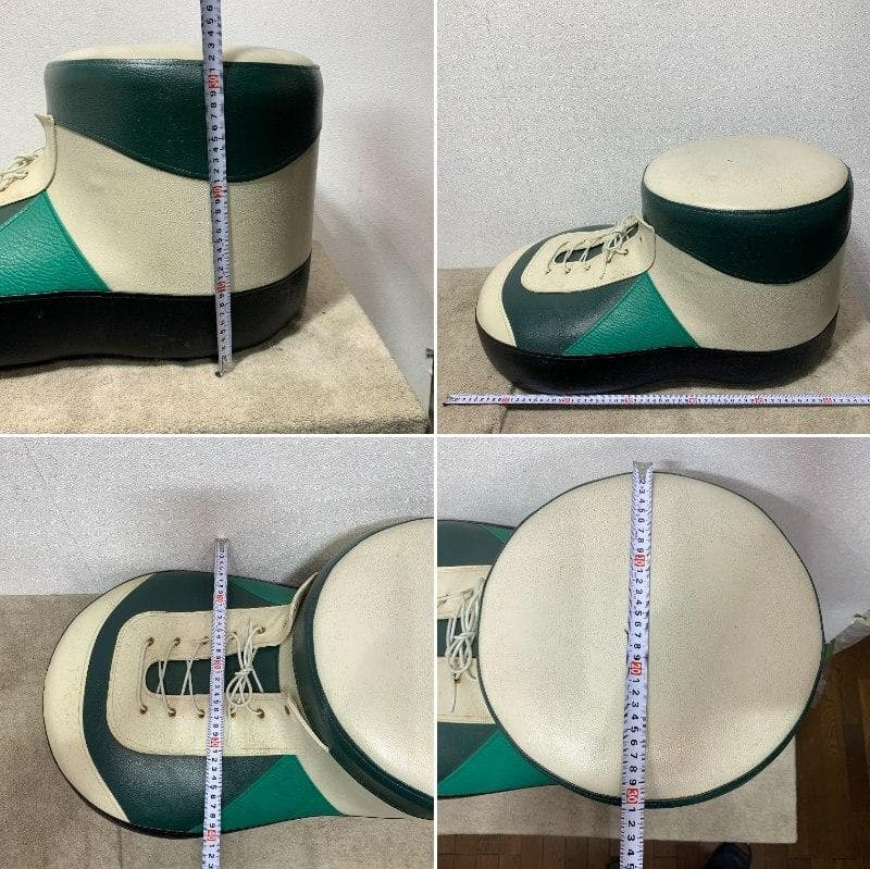 希少 ブーツ 椅子 クッション スニーカー 靴 店舗 什器 XZ4175