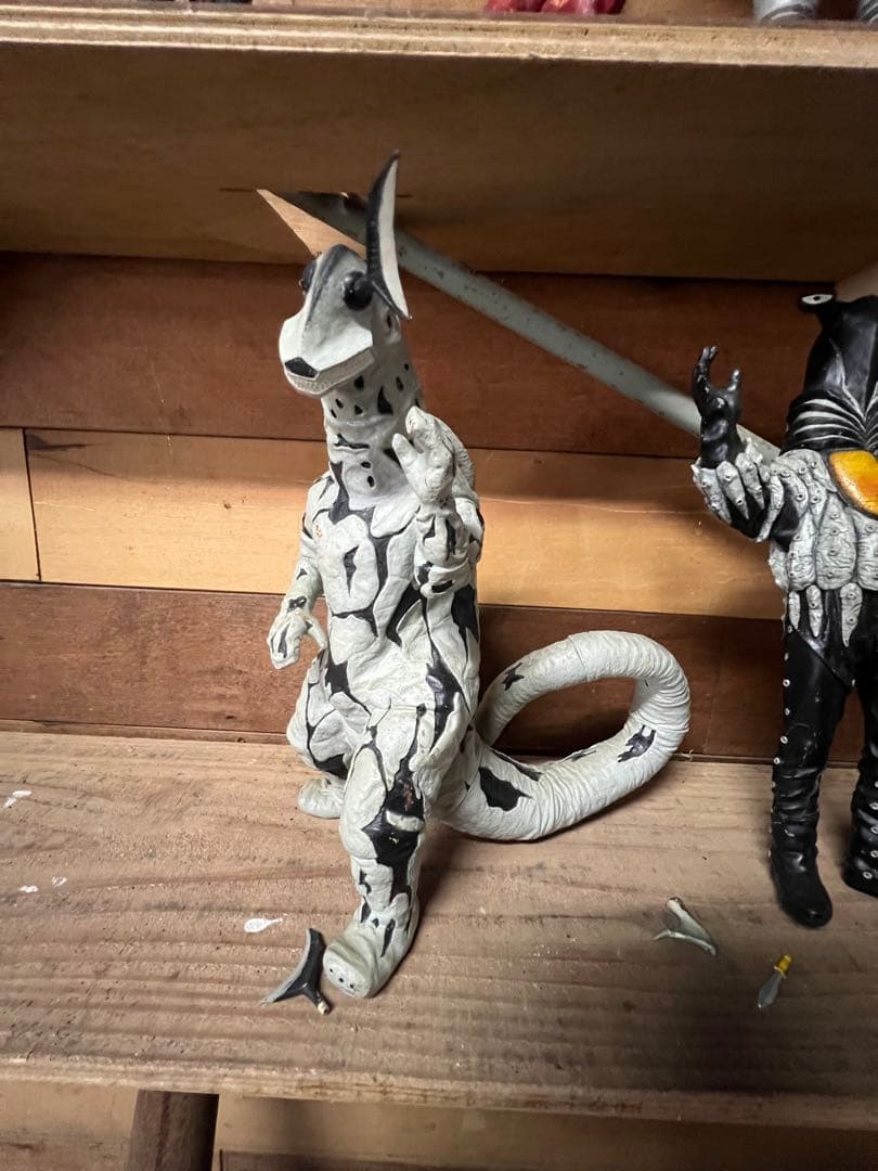 レア ソフビ 怪獣 ウルトラマン ウルトラQ BANDAI 谷 海洋堂 中古