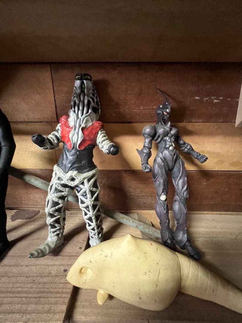 レア ソフビ 怪獣 ウルトラマン ウルトラQ BANDAI 谷 海洋堂 中古