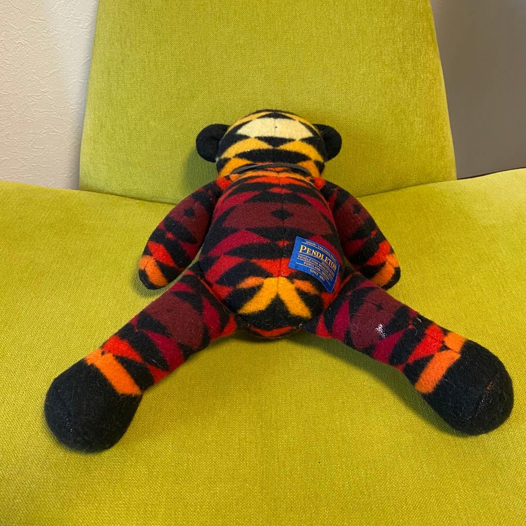 PENDLETON　ペンドルトン　幾何学模様　ベア　ぬいぐるみ　ヴィンテージ