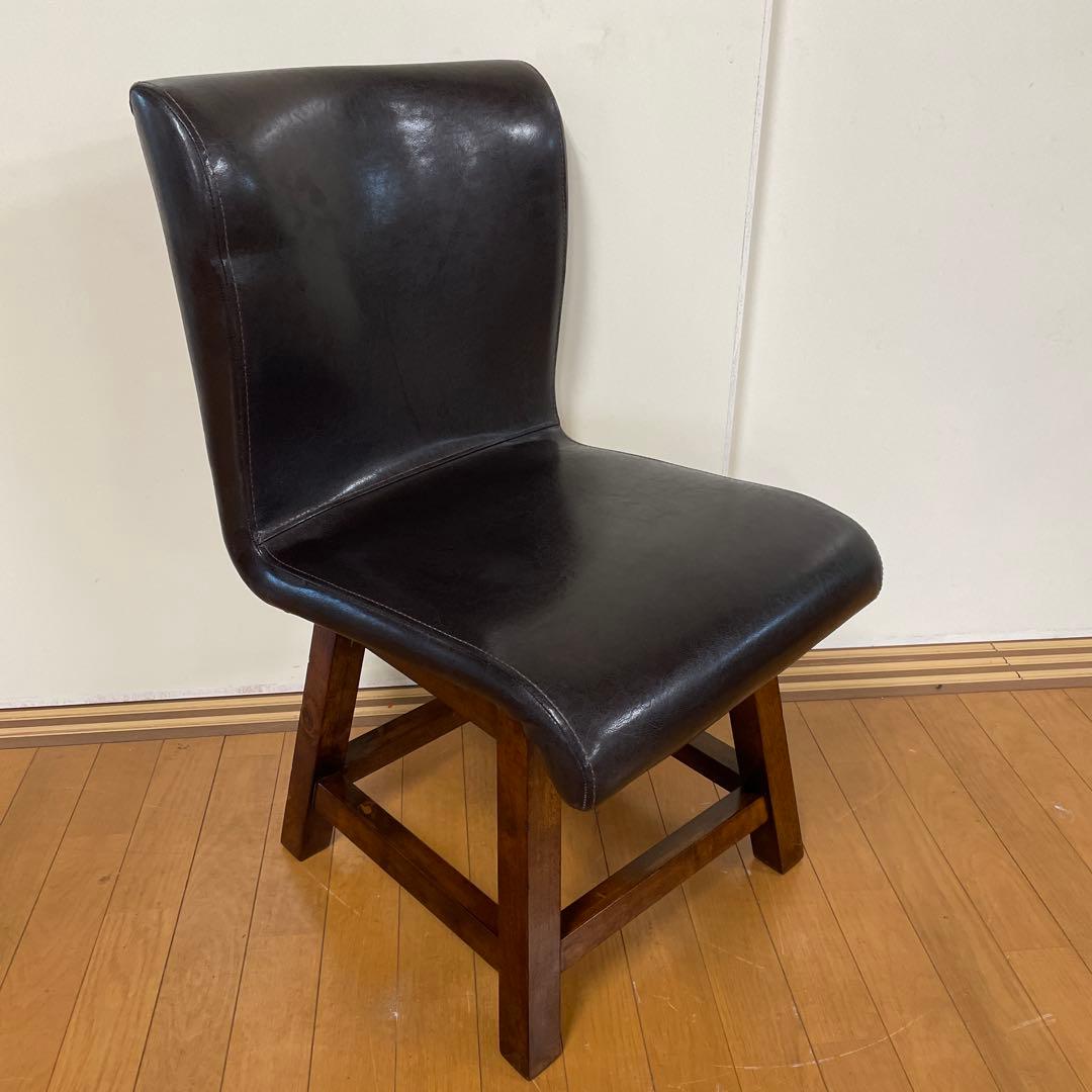 アンティーク❗️MORISHIGE モリシゲ 家具 回転チェア 椅子