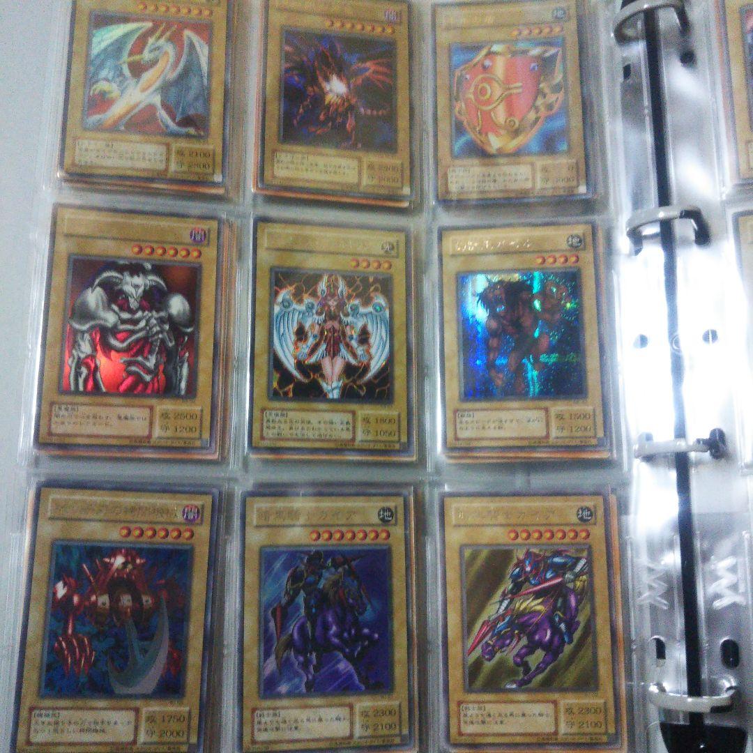 遊戯王 初期、２期ファイルまとめ売り スーパー以上約130枚！