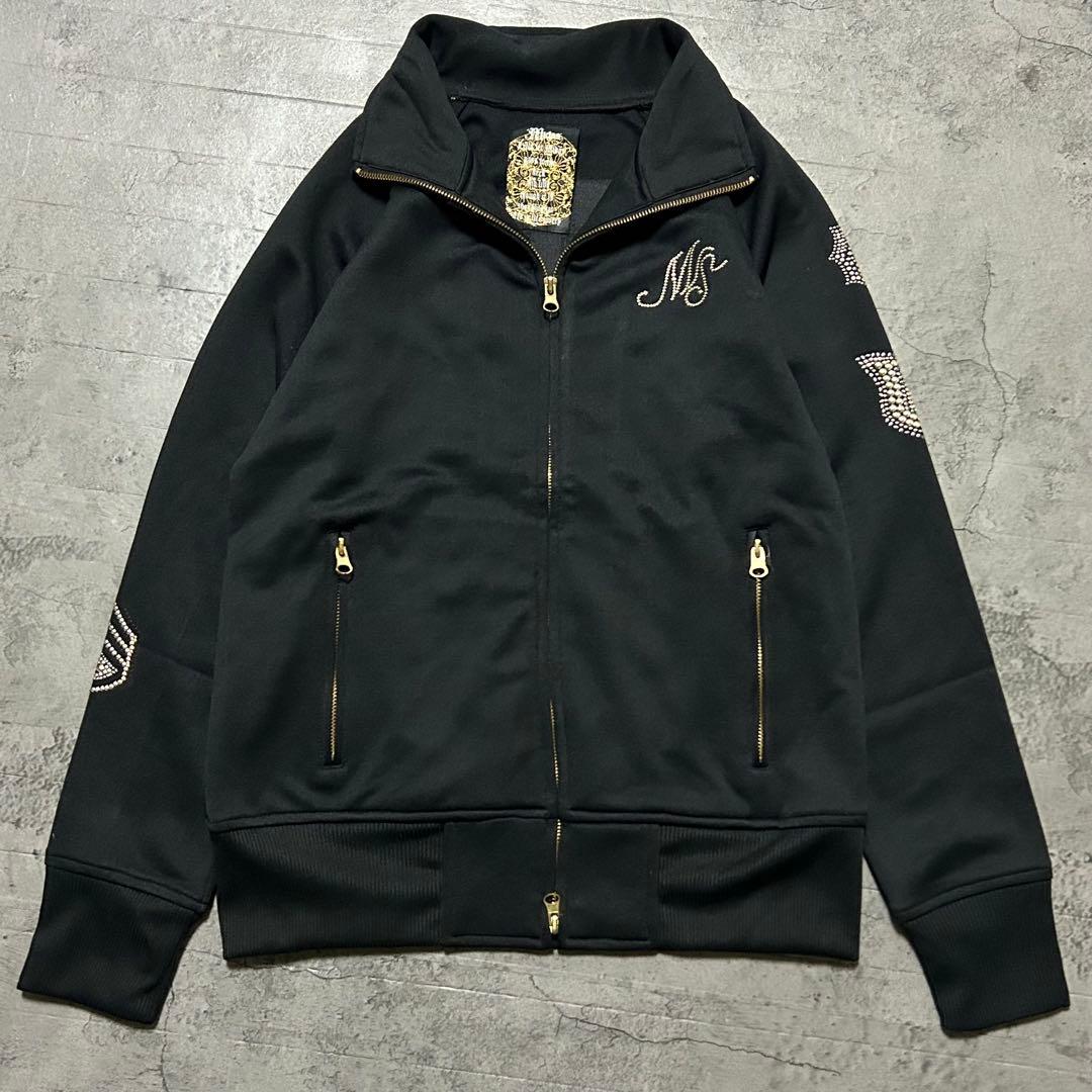 未使用級00s y2k MIDAS studs track jacket BLK - メルカリ
