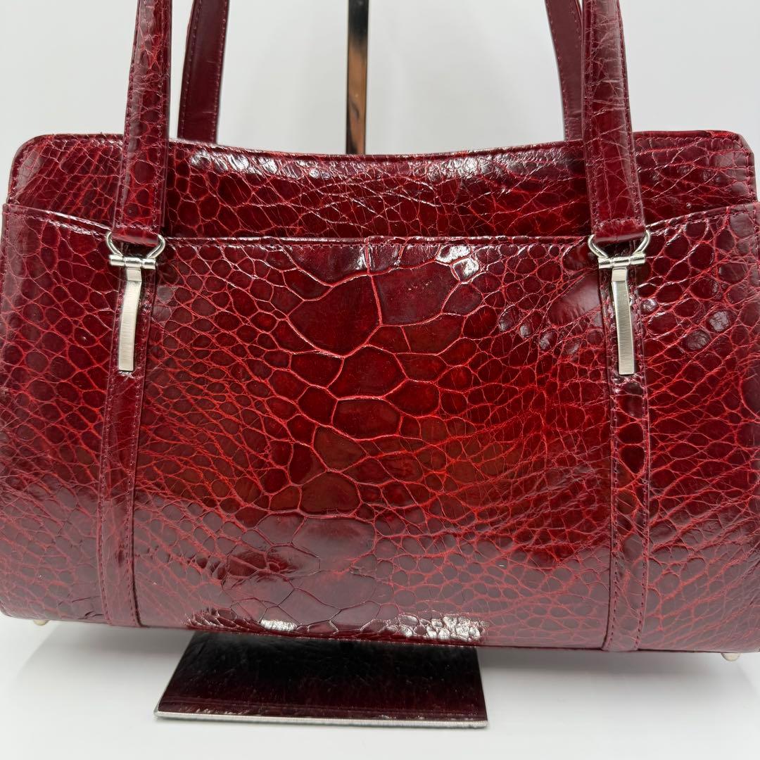 【超美品　未使用級】　激レア　JRA タートルレザー　ハンドバッグ　草履セット