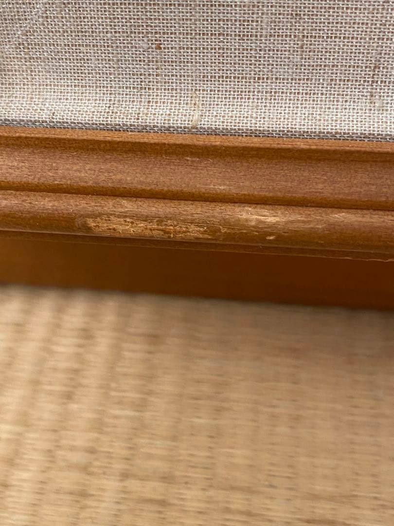 油絵　花井善道　『 錦秋十和田湖 』　共シール　画　F6号