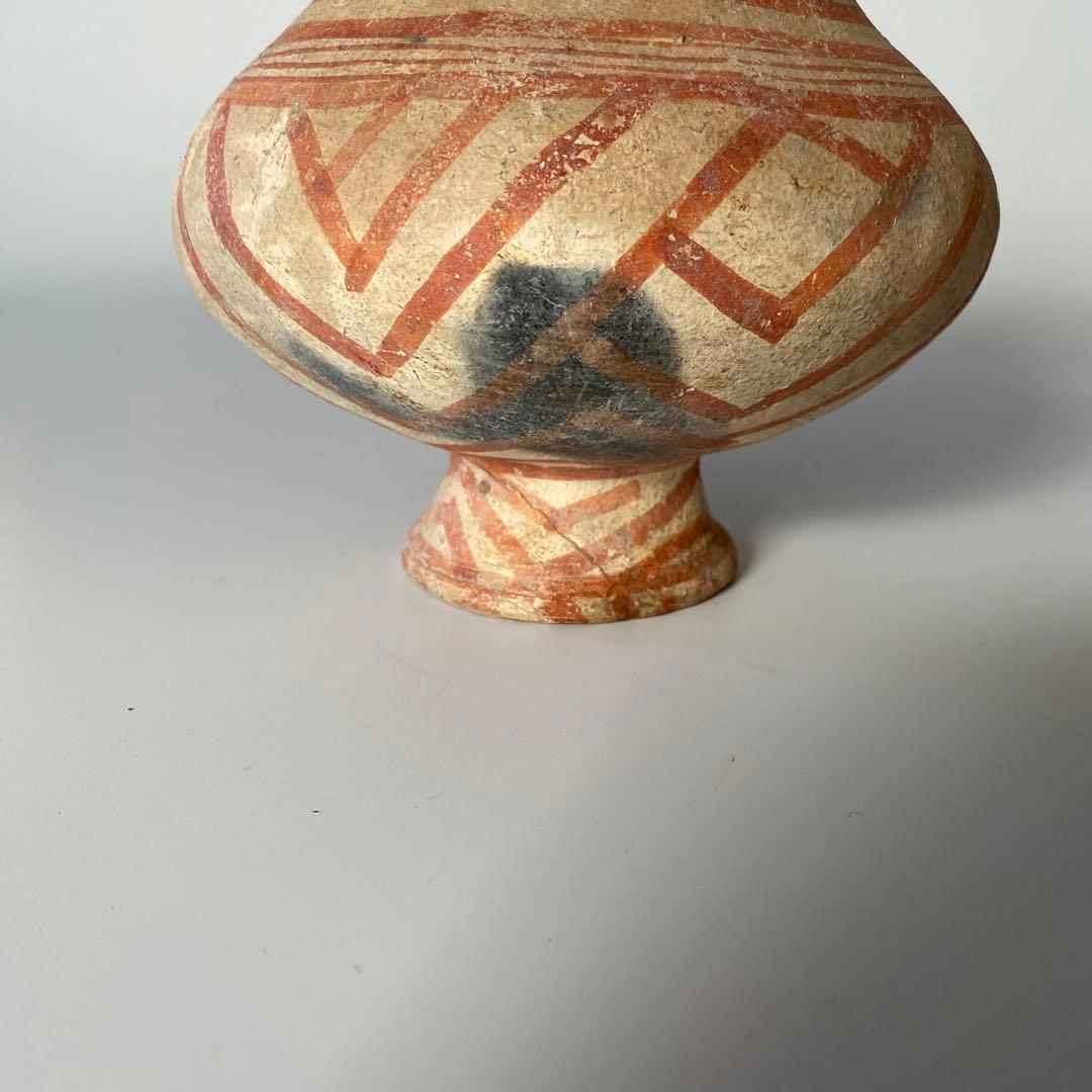 バンチェン土器 紀元前後 赤彩文 台付土器 東南アジア先史 - メルカリ