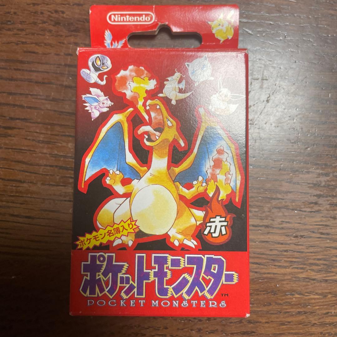 希少』ポケモン トランプ 赤 - メルカリ