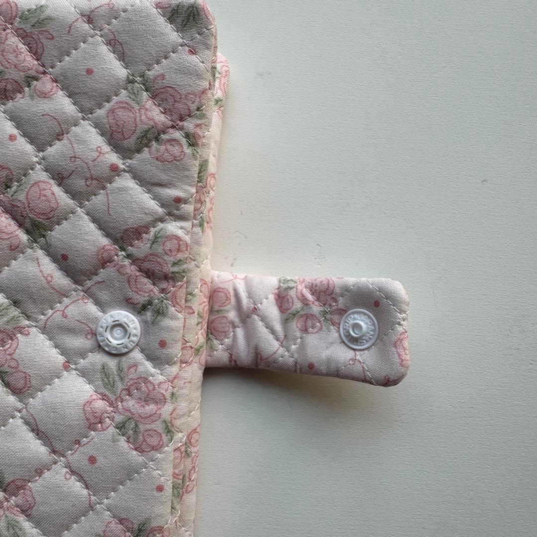 バインダーカバー ピンク 花柄 A6 ティーコースター 韓国