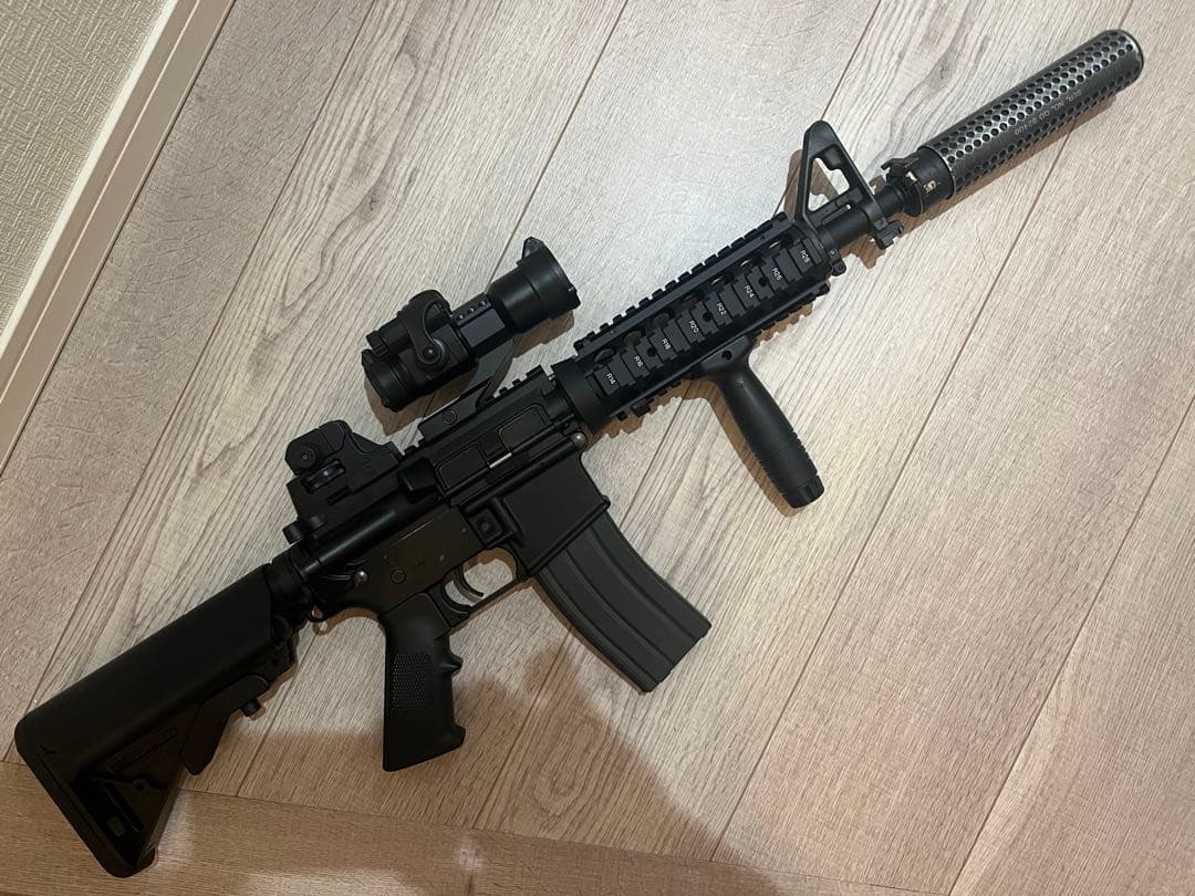 東京マルイ M4 CQBR ガスブローバック ほぼ未使用 箱付き