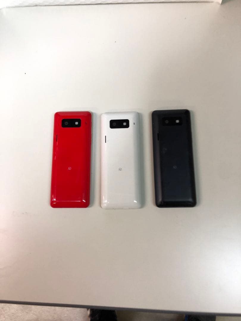 au INFOBAR 携帯電話モック 3台セット au INFOBAR モック 3台