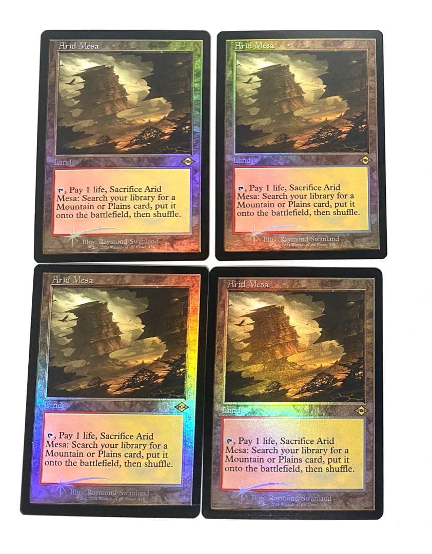 MTG 乾燥台地 旧枠 英語 foil 2枚セット