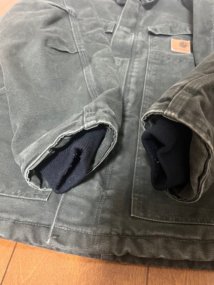 希少 SサイズCarhartt トラディショナルコート モスグリーン