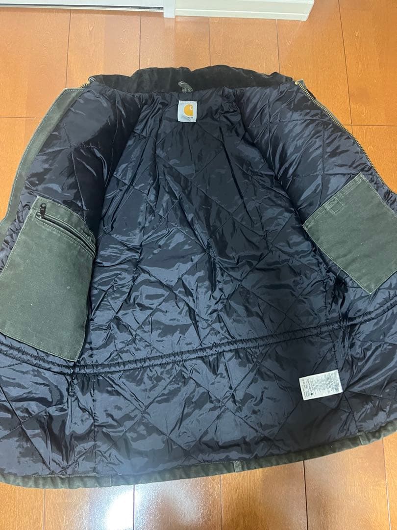 希少 SサイズCarhartt トラディショナルコート モスグリーン