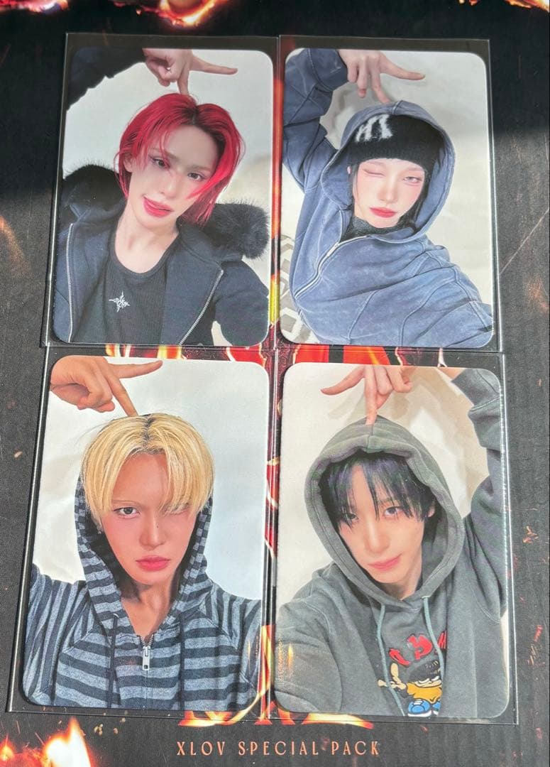 XLOV ARAISE トレカ 4枚セット - メルカリ