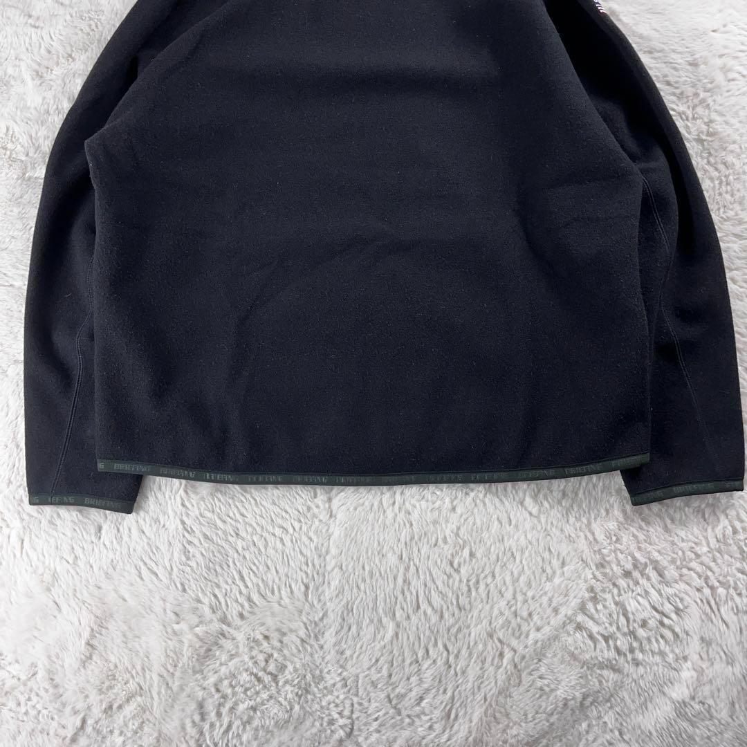 極美品 ブリーフィング ゴルフ ウール調 ロゴパーカー S ブラック ジム 完売
