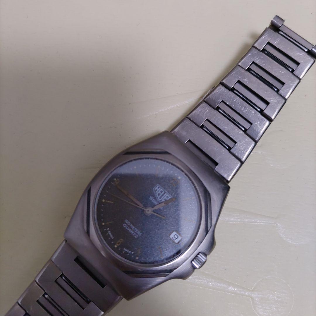 稀少　ホイヤー　チタニウム　プロフェッショナル１００Ｍ　メンズ　クォーツ