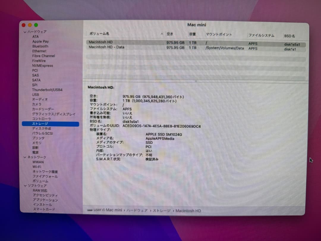 Macデスクトップ Apple Mac mini (Late 2014) 3.0GHz i7 16G