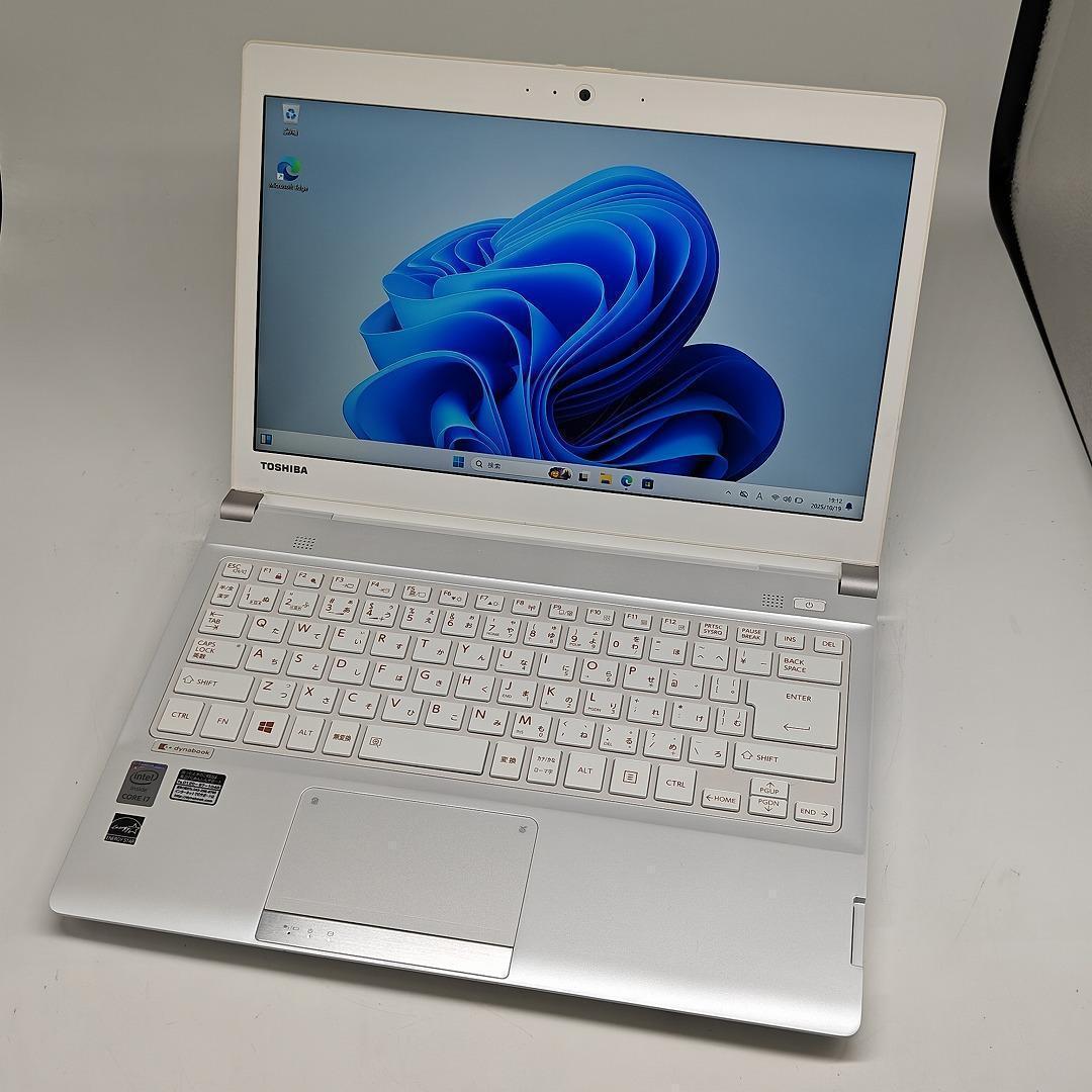 東芝】R73 高性能i7 SSD512GB 16GB オフィス付きノートPC