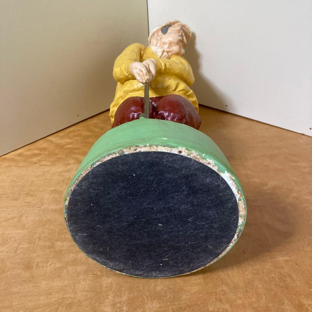 ヴィンテージ人形 ゴルフを楽しむおじさん