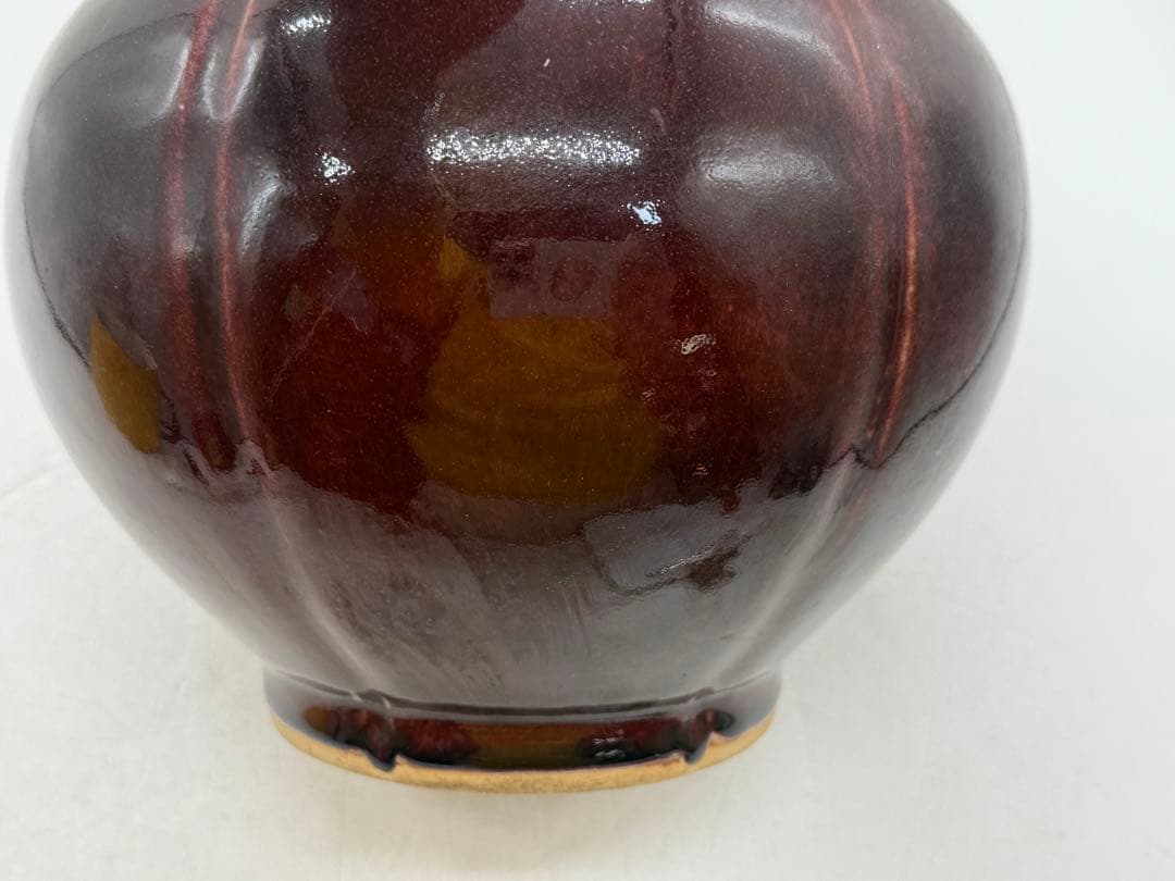 中国 雍正年製 辰砂釉花口瓶 紅釉 送料込み251202 - メルカリ