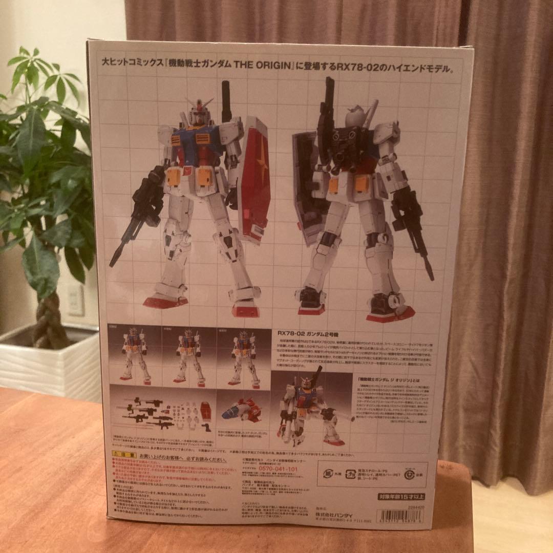 RX78-02 GUNDAM THE ORIGIN メタルコンポジットおまけ付き