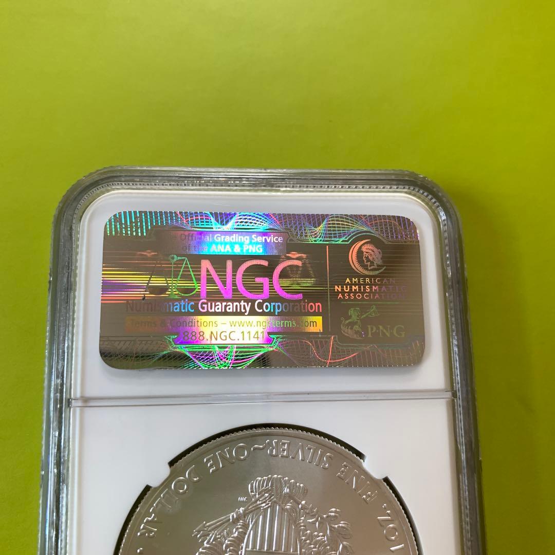 NGC鑑定済み 最高評価 MS70 2011年 アメリカ イーグル銀貨 1oz