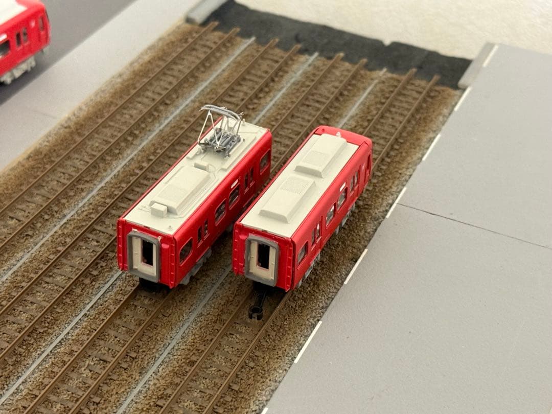 Bトレ 鉄道模型 名鉄1200系旧塗装改造 1380系