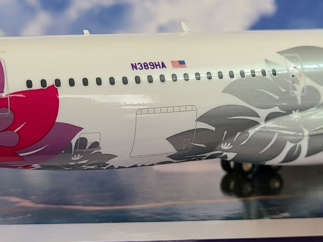 herpa 1/200 A330-200 ハワイアン航空 N389HA 模型・プラモデル