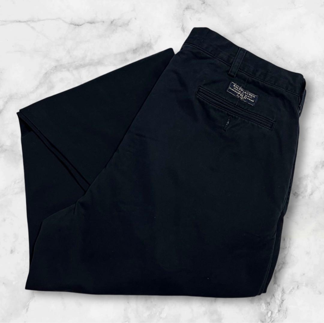 美品 90s ポロチノ W36 L30 ANDREW PANT ネイビー - メルカリ