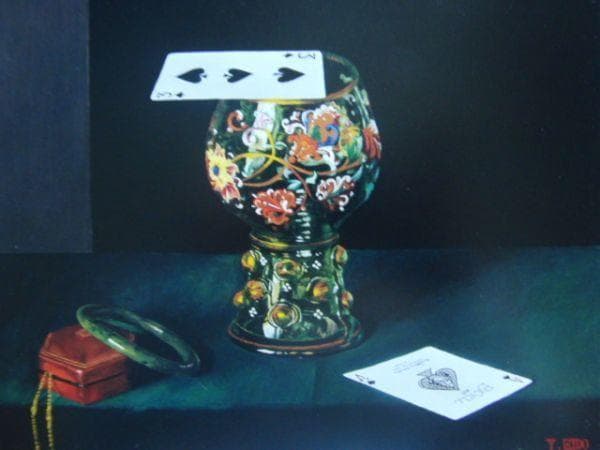 城戸 義郎 【絵のポリフォニー】 希少画集画、状態良好、新品高級額装付