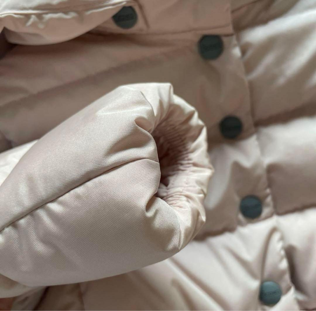 Herno ヘルノ　薄いピンク ダウンコート フード付き　2A 3歳