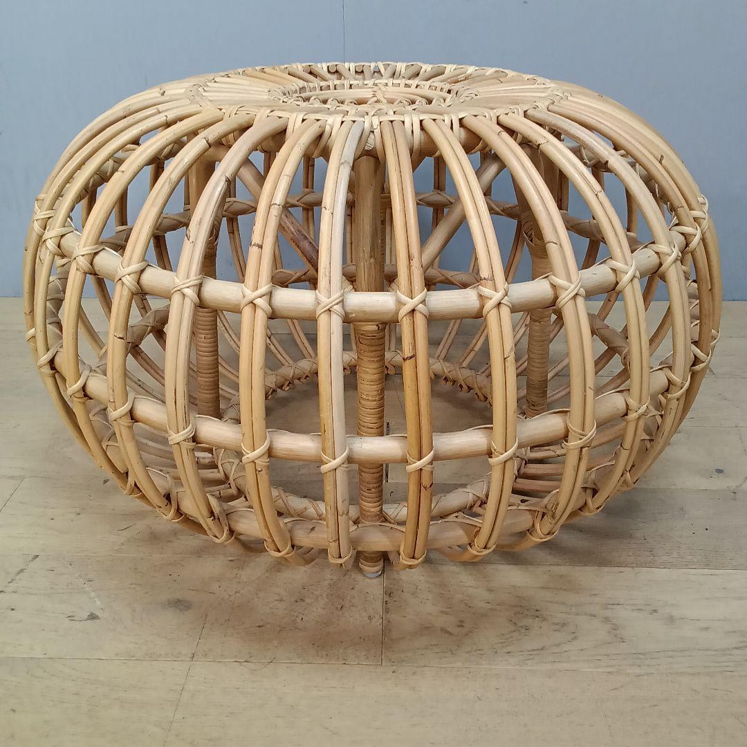 Sika Design L Franco Albini ラタンオットマン L ②