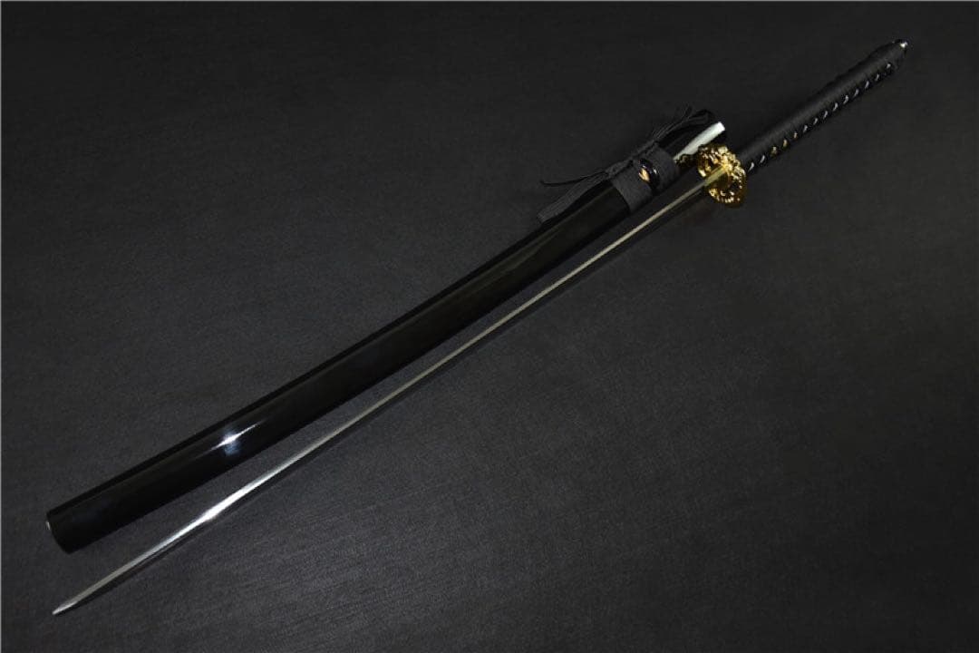 黒刀暗影 高級本格居合刀 美術刀 刀装具 模擬刀 日本刀 模造刀 鑑賞用 武具