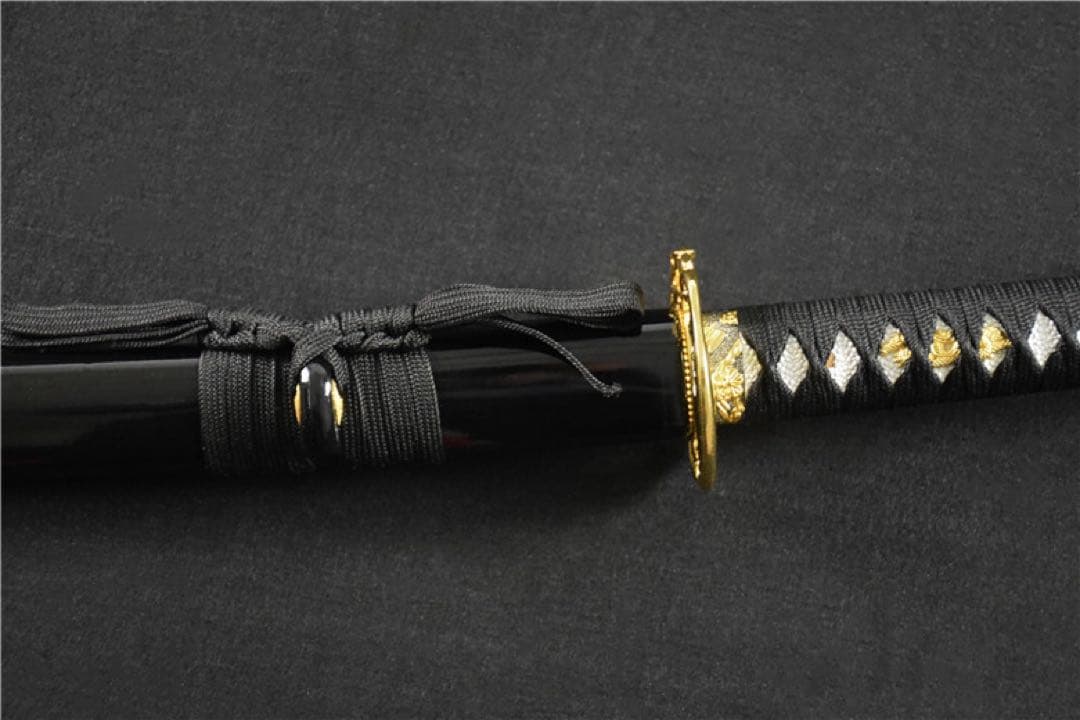 黒刀暗影 高級本格居合刀 美術刀 刀装具 模擬刀 日本刀 模造刀 鑑賞用 武具