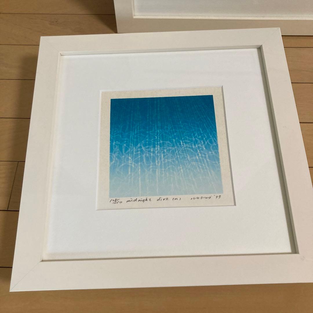 現代作家 笠井正博 シルクスクリーン 4点セット